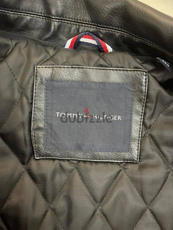 Tommy jacket original leather - جاكت تومي جلد طبيعي استيراد 9