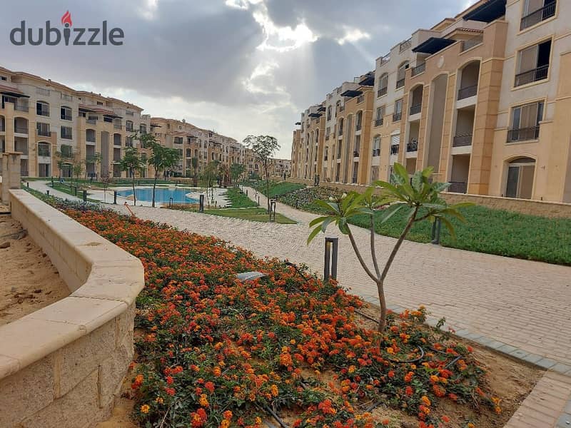 The price has been reduced. Apartment for sale, area 175 square meters, second floor, direct swimming pool view, in Stone Residence, Fifth Settlement 0