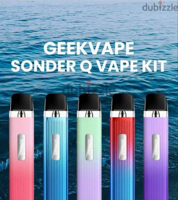 Geek vape sonder Q —جييك فيب ساوندر كيو مع زجاجه ليكويد كامله 0