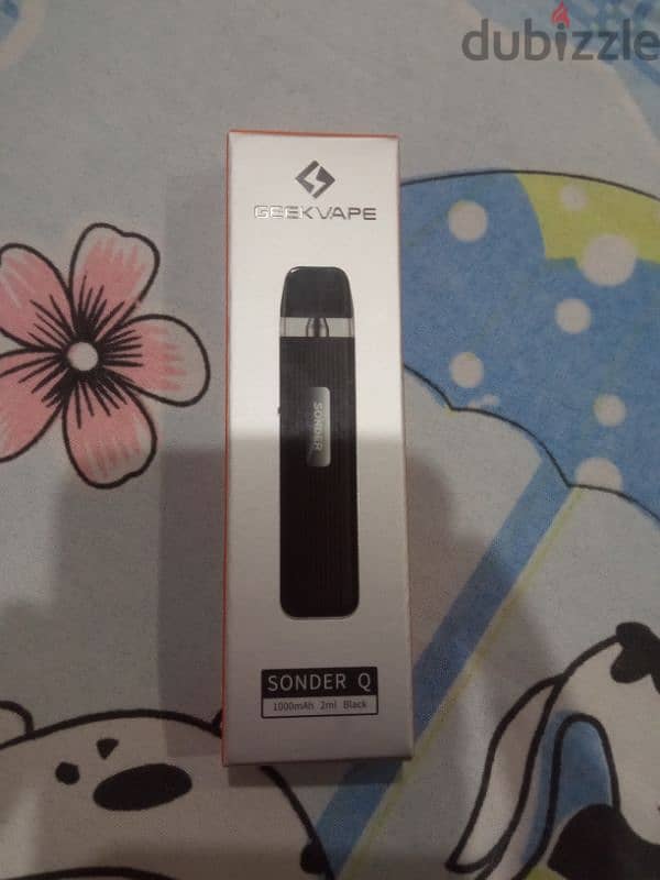 Geek vape sonder Q —جييك فيب ساوندر كيو مع زجاجه ليكويد كامله 1