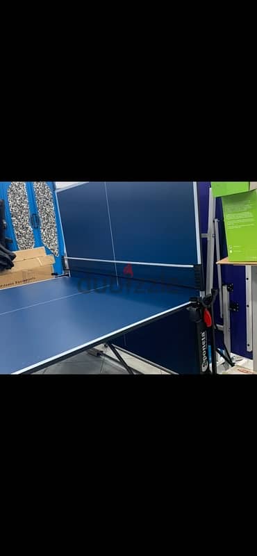 Sponeta ping pong table ( zero use ) جوا الكرتونه 2