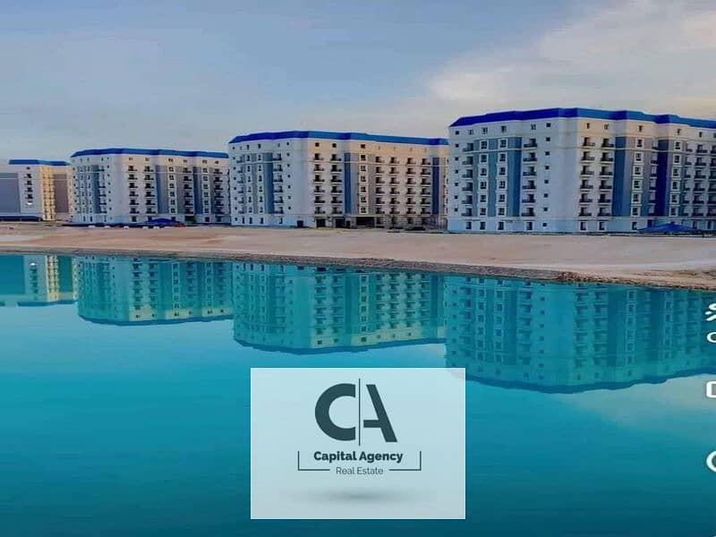 With only 5% down payment, own your apartment in New Alamein Towers, with a view on the sea Latin District | Ready To Move , fully finished 0