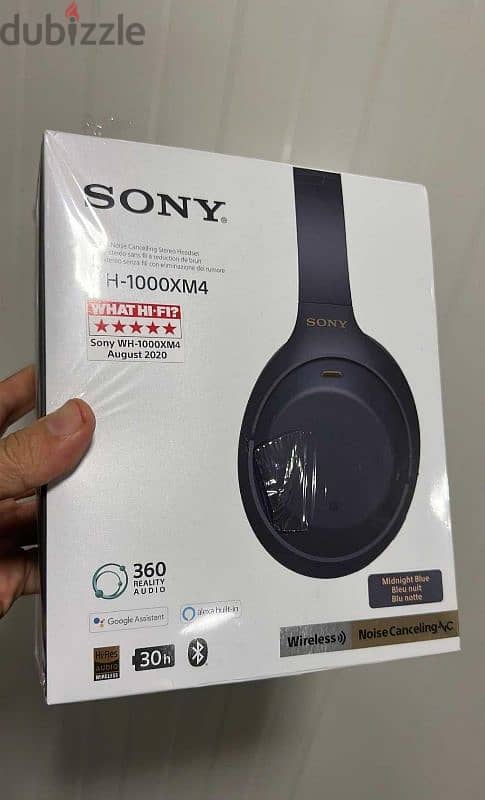 Sony WH XM4 Headphones - NEW SEALED BOX 0