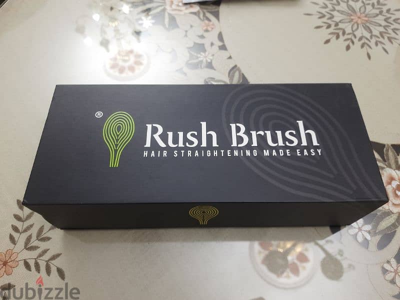 Rushbrush hair straightener brush S2 look great never be late! 4