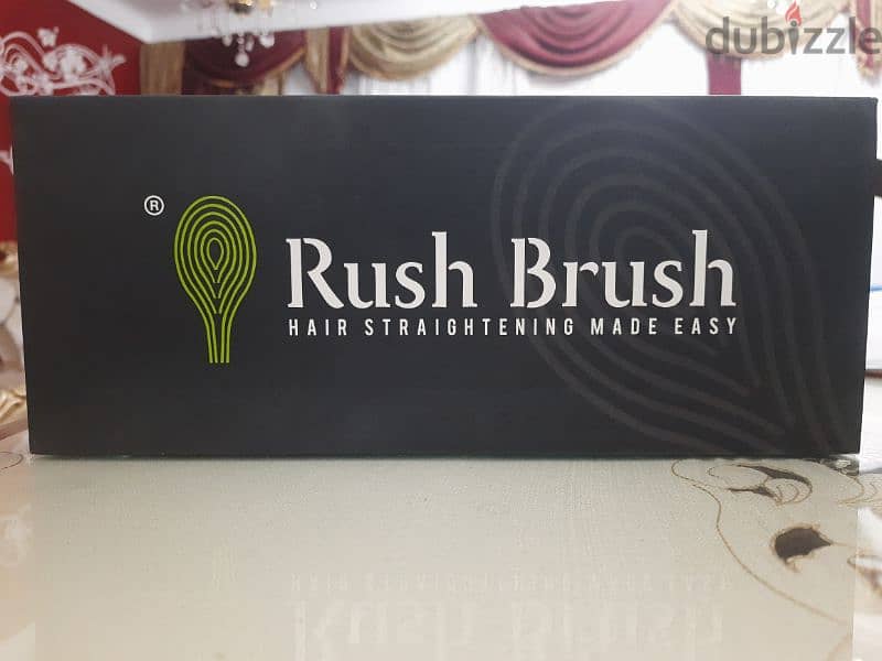 Rushbrush hair straightener brush S2 look great never be late! 5