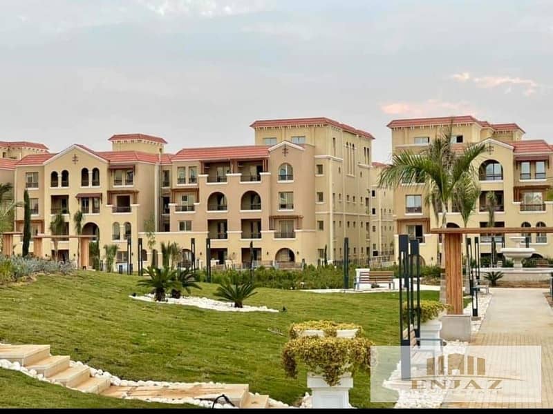 Apartment for Sale in Maadi View ground floor with 140sq garden immediate delivery, 3bedrooms with dressing 140sq 0