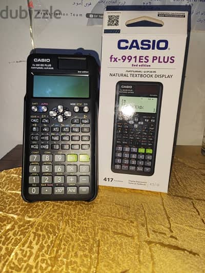 CASIO fx_991ES plus استعمال اسبوعين فقط