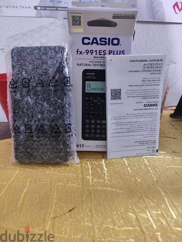 CASIO fx_991ES plus استعمال اسبوعين فقط 6