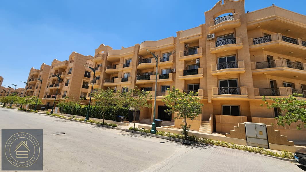 For Sale: Ground Floor Apartment with Garden in Dyar Al Taameer 2 Compound  	•	Location: Northern Expansions, Gamal Abdel Nasser Axis, 0