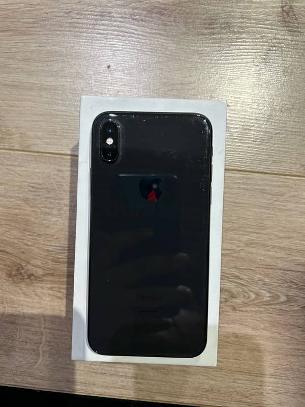 iphone x 256 with box 1