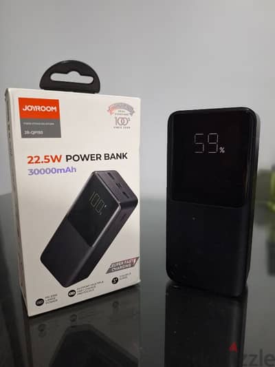 power bank joyroom 30000mb استعمال خفيف