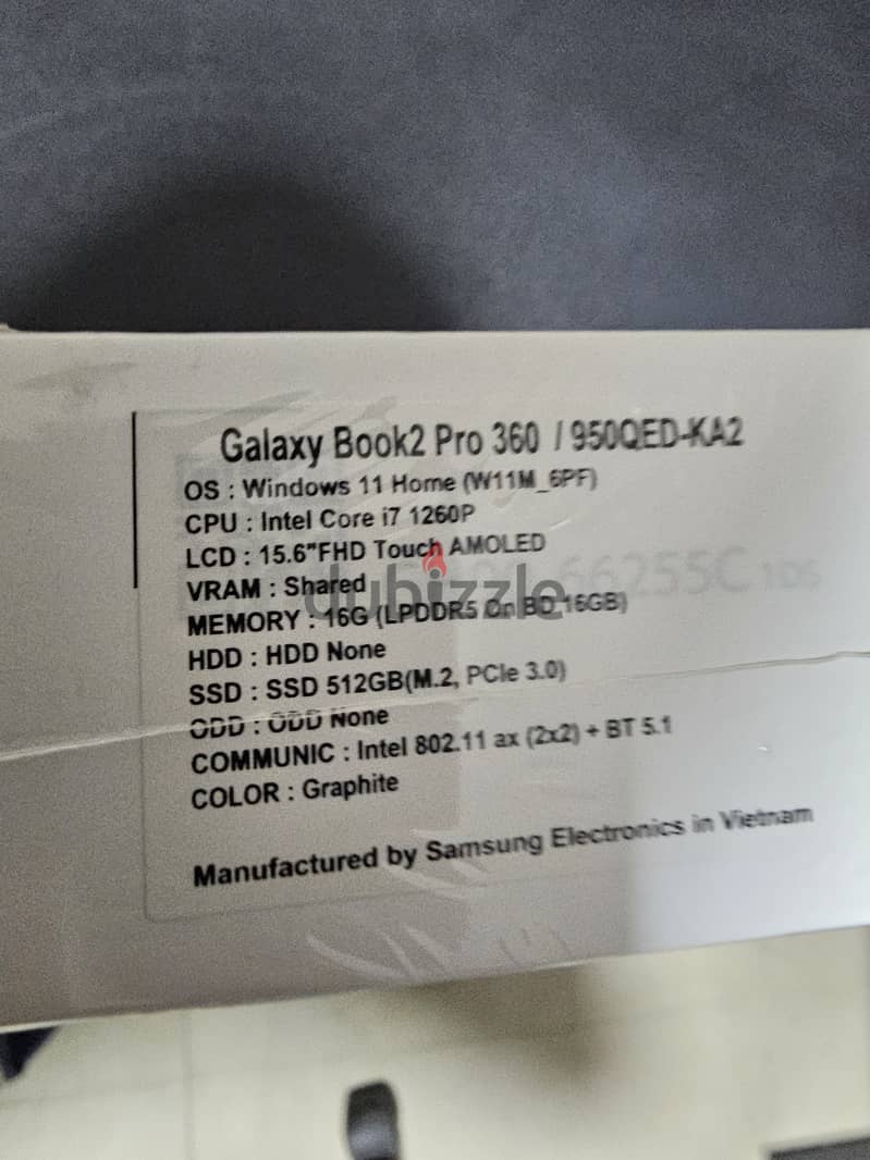 Samsung galaxybook2 pro 360 2