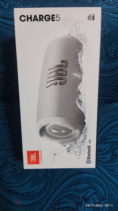 JBL CHARGE 5 ORIGINAL - متبرشمة