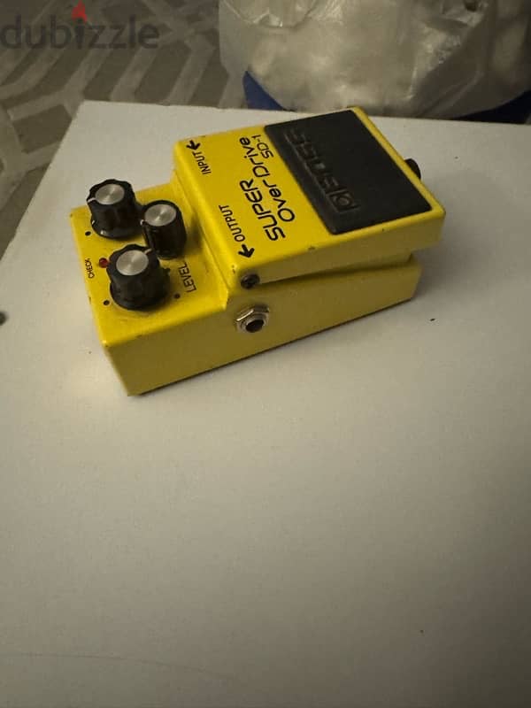 BOSS Super over-drive SD-1 guitar pedal 3