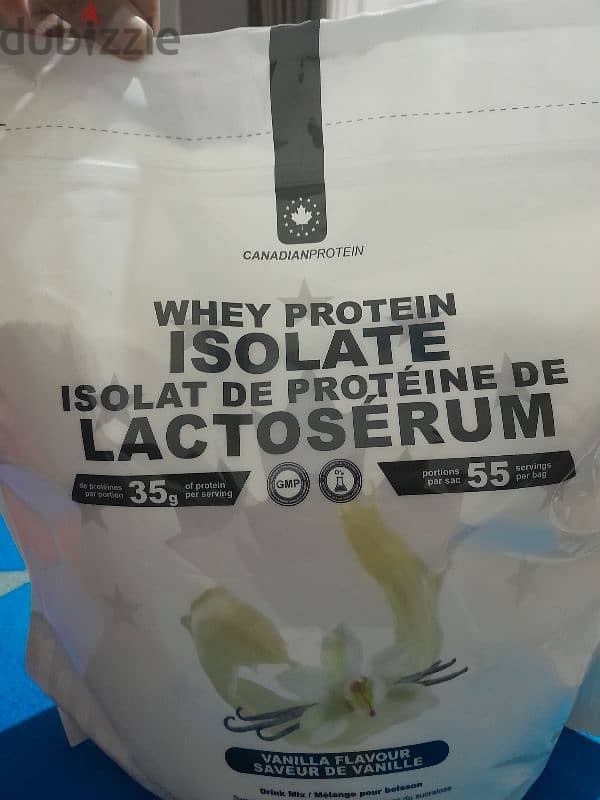 whey protein isolate 2.27kg 55 servings جاي من كندا 0