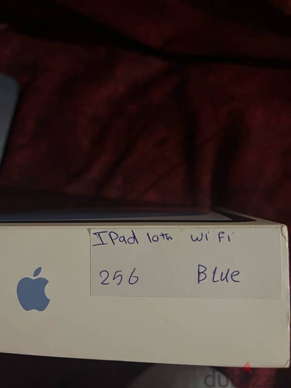 iPad 10th generation Blue 256G Only Wifi 3