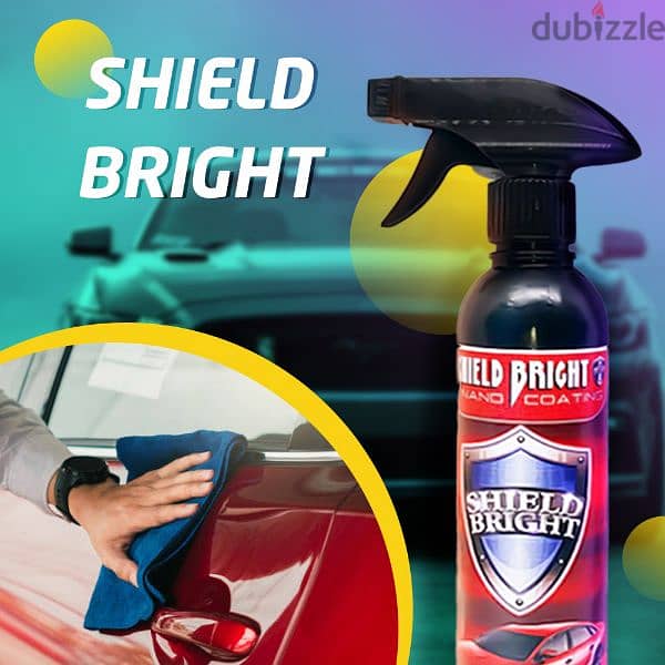 عرض مميز! مزيل خدوش السيارات + ملمع Shield Bright 2