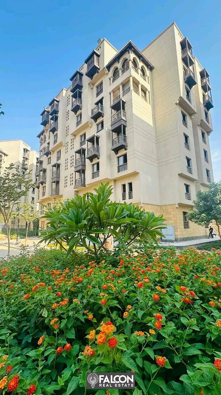 Ready To Move Apartment Fully Finished 124m Direct View On Salah Salem For Sale In Arabesque New Fostat With Installments 0