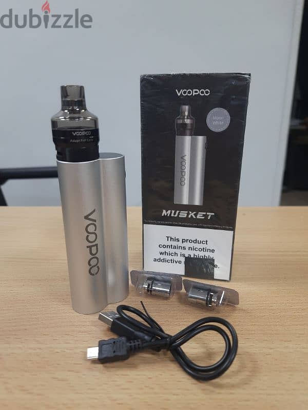 Musket kit Voopoo جديدة زيرو تم فتح العلبة للتصوير لم تستخدم 4