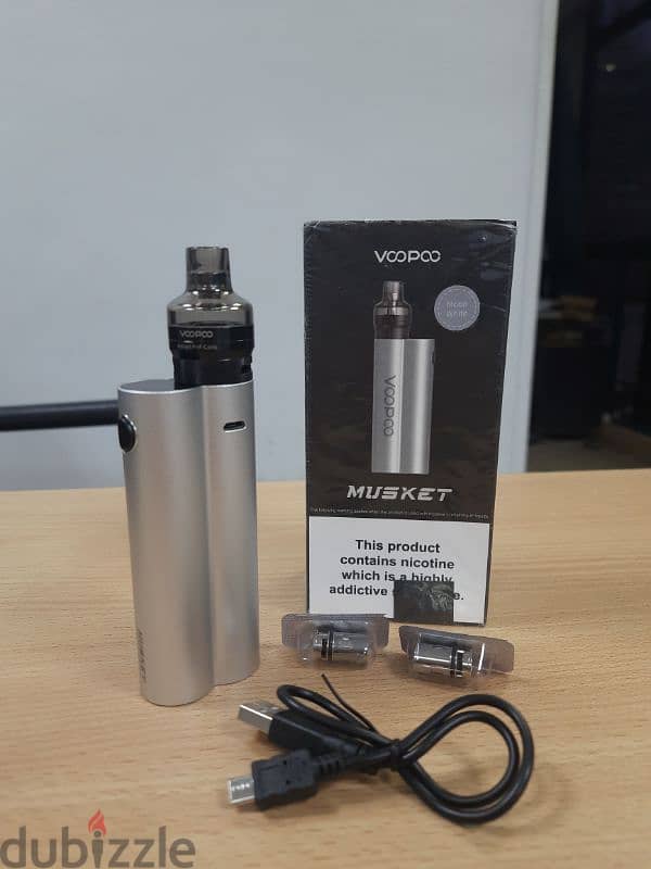 Musket kit Voopoo جديدة زيرو تم فتح العلبة للتصوير لم تستخدم 6