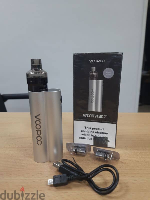 Musket kit Voopoo جديدة زيرو تم فتح العلبة للتصوير لم تستخدم 7