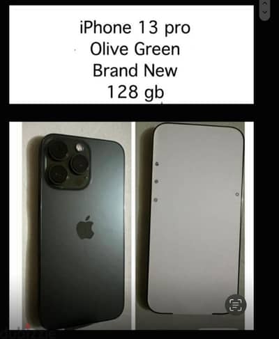 IPhone 13 pro olive NEW