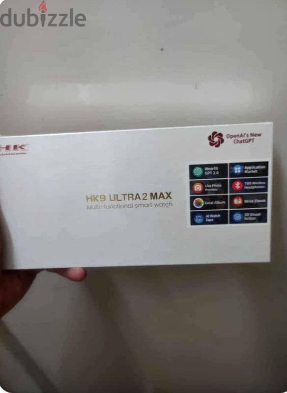 ساعه اتش كيه 9 الترا 2 ماكس Hk9 ultra 2 max 4