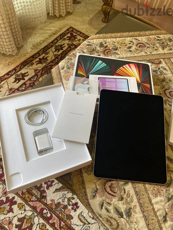 Ipad Pro 12.9 M1 256GB + Case + Apple Pencil 6