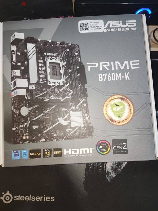 asus prime b760m-k ddr5 للبيع 0