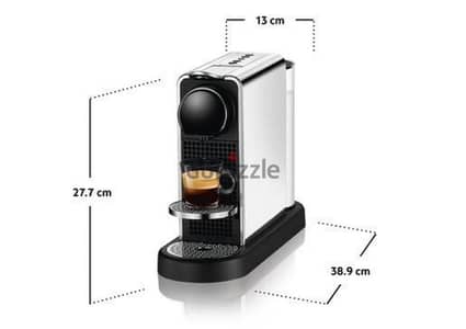 Nespresso CitiZ Platinum C140 Original Stainless Steel Coffee Machine