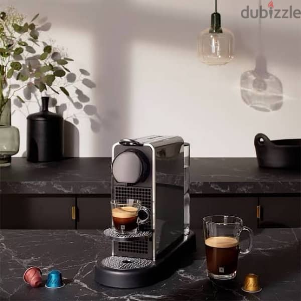 Nespresso CitiZ Platinum C140 Original Stainless Steel Coffee Machine 1