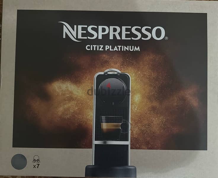 Nespresso CitiZ Platinum C140 Original Stainless Steel Coffee Machine 4