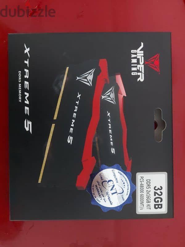 Ram 32Gb (2x16) Patriot Viper 6000MT Cl30 Non Rgb 0