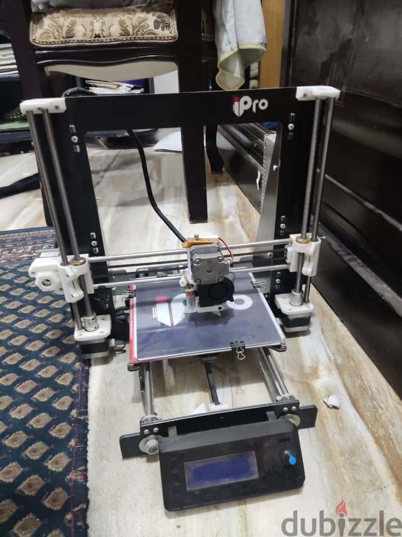 I-PRO 3D Printer with filament 0