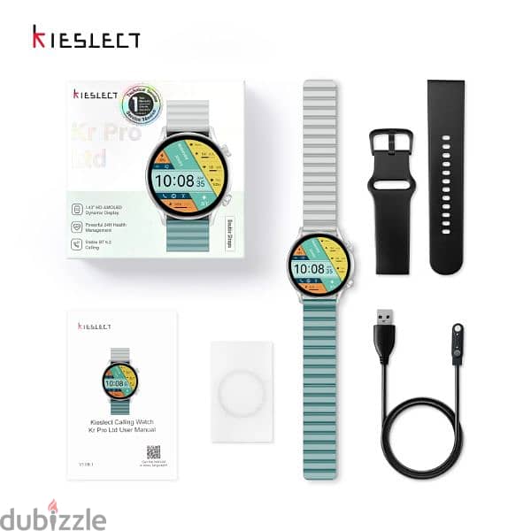 Kieslect KR Pro LTD Smart Watch - Silver 0