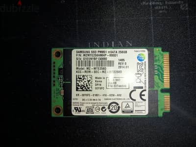 mSATA SSD 256GB