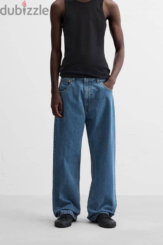 ZARA BAGGY FIT JEANS 1