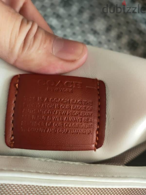 coach mirror bag ( new ) 8