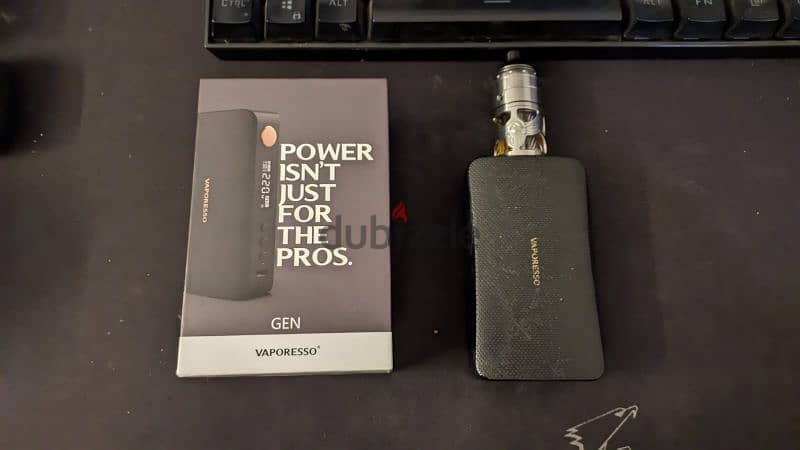 vape vaporesso gen s 220w + tank brunhilde mtl rta 0