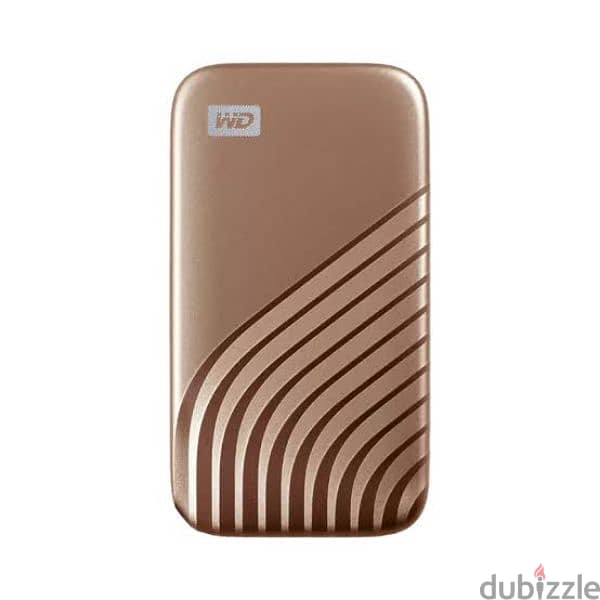 Western Digital My passport SSD 2tb gold - هارد ٢تيرا بكل مشتملاته 0