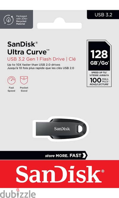 فلاشه سانديسك ١٢٨ sandisk usb 3 128 gb