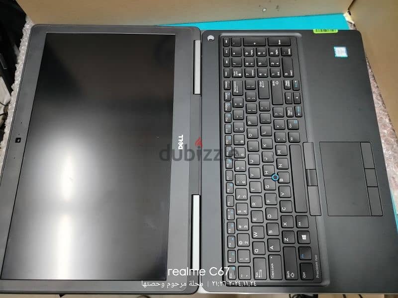 dell precision 7520 Core i7 6th HQ nividia 4 2