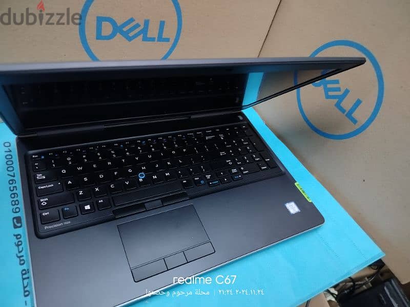 dell precision 7520 Core i7 6th HQ nividia 4 1