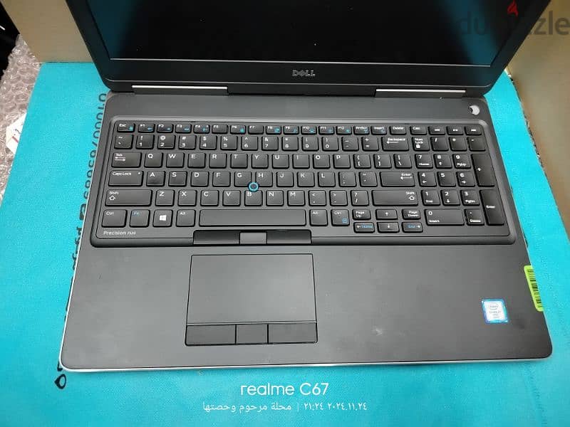 dell precision 7520 Core i7 6th HQ nividia 4 5