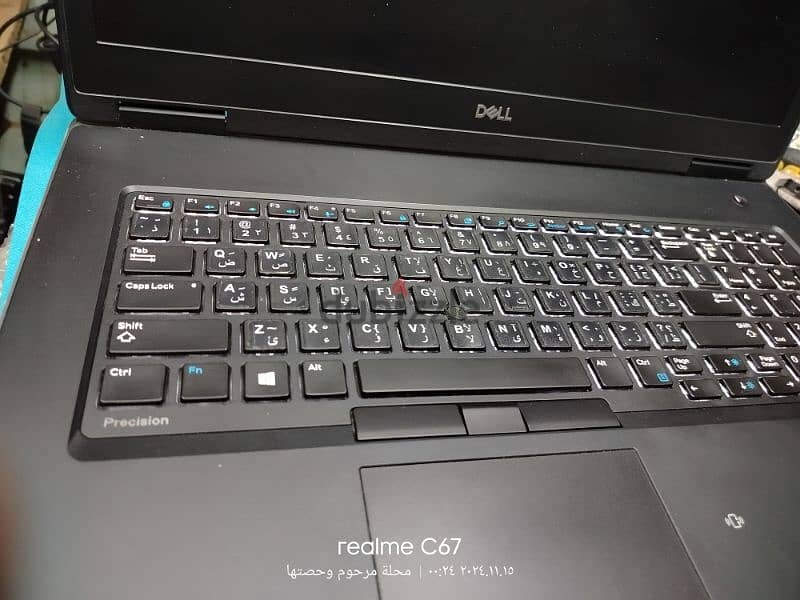 dell 7730 nividia 16 giga Core i7 8th Ram 32 Hard 512 3