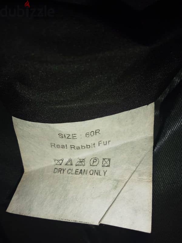 pierre cardin real rabbit fur coat mens 6