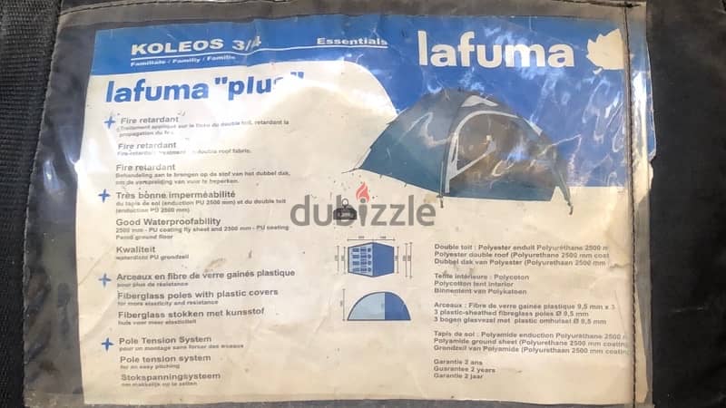 la Fuma plus tent 5