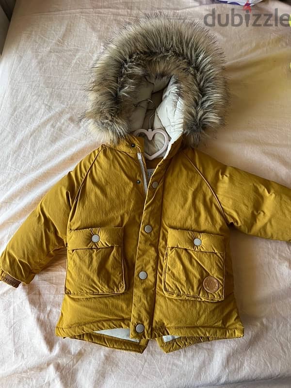 Zara yellow jacket 9-12 months as new 0