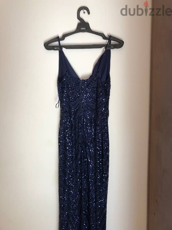 Lipsy London Navy Dress Backless Dress 0