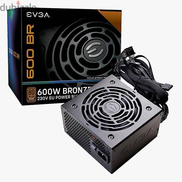 EVGA 600W 80+BRONZE Power Supply 0